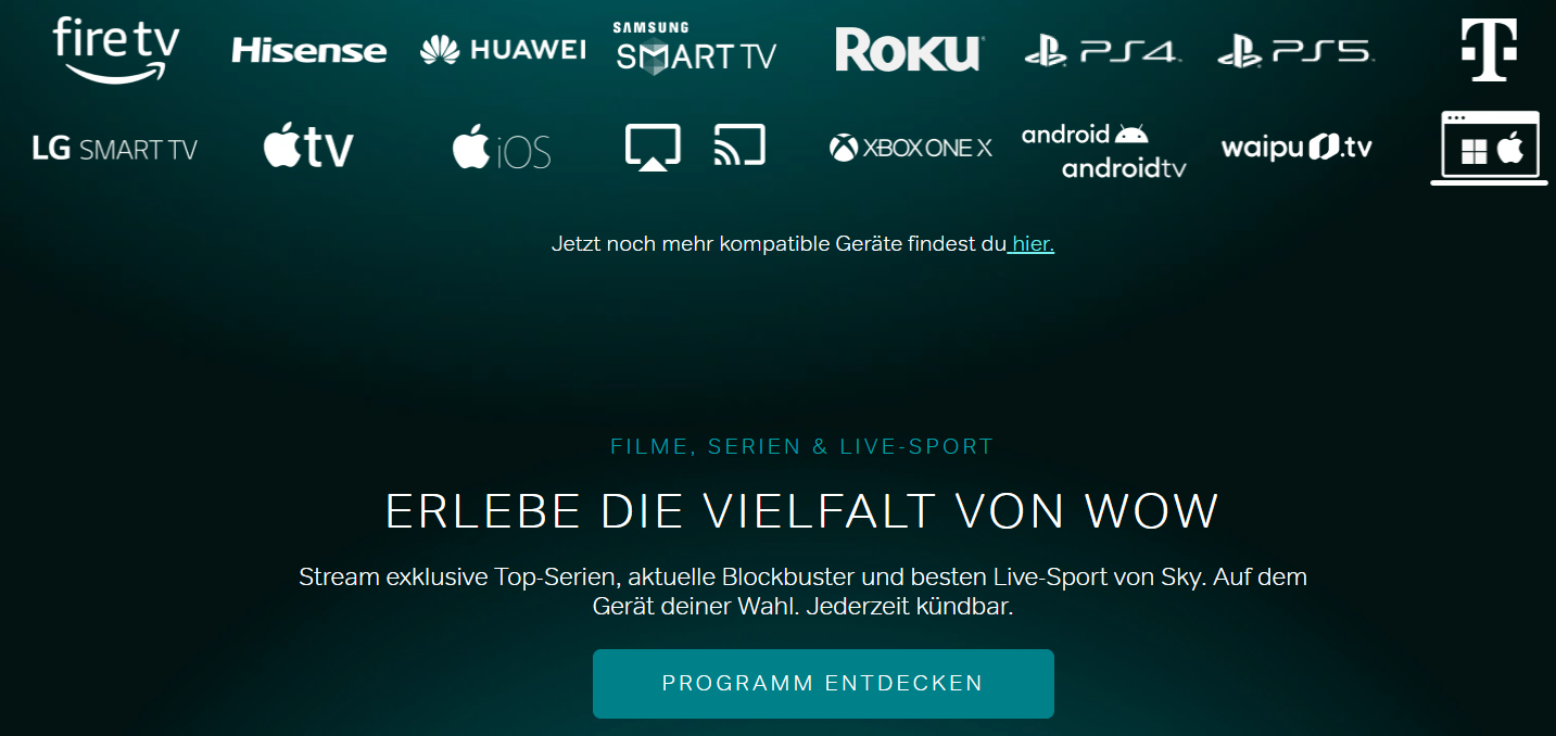 Des Wow-Faktors: Die Überlegenheit von WowTV.de auf dem Streaming-Markt erkunden