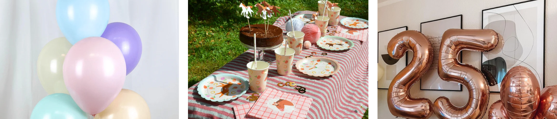 Feiern mit Stil dank DECORAMI