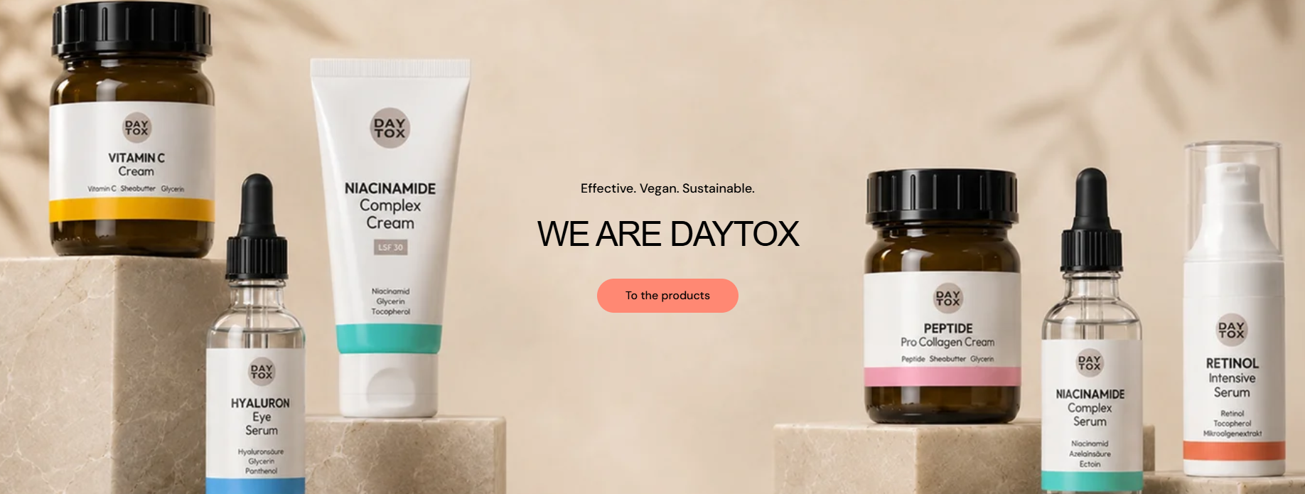 Hochwertige Pflege für eine gesunde Haut mit DAYTOX Skincare