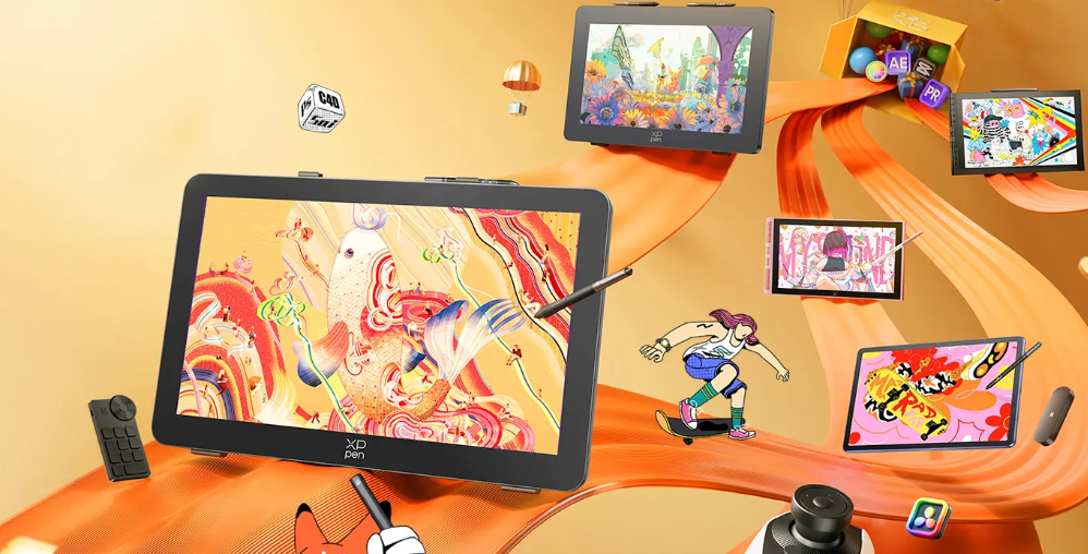 XPPen: Digitale Kreativität mit Grafiktabletts, Displays und modernen Zeichenlösungen