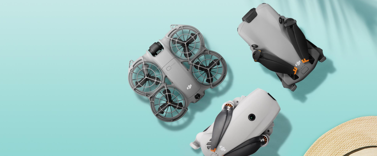 DJI: Moderne Drohnen, Kameras und Technik für kreative Projekte